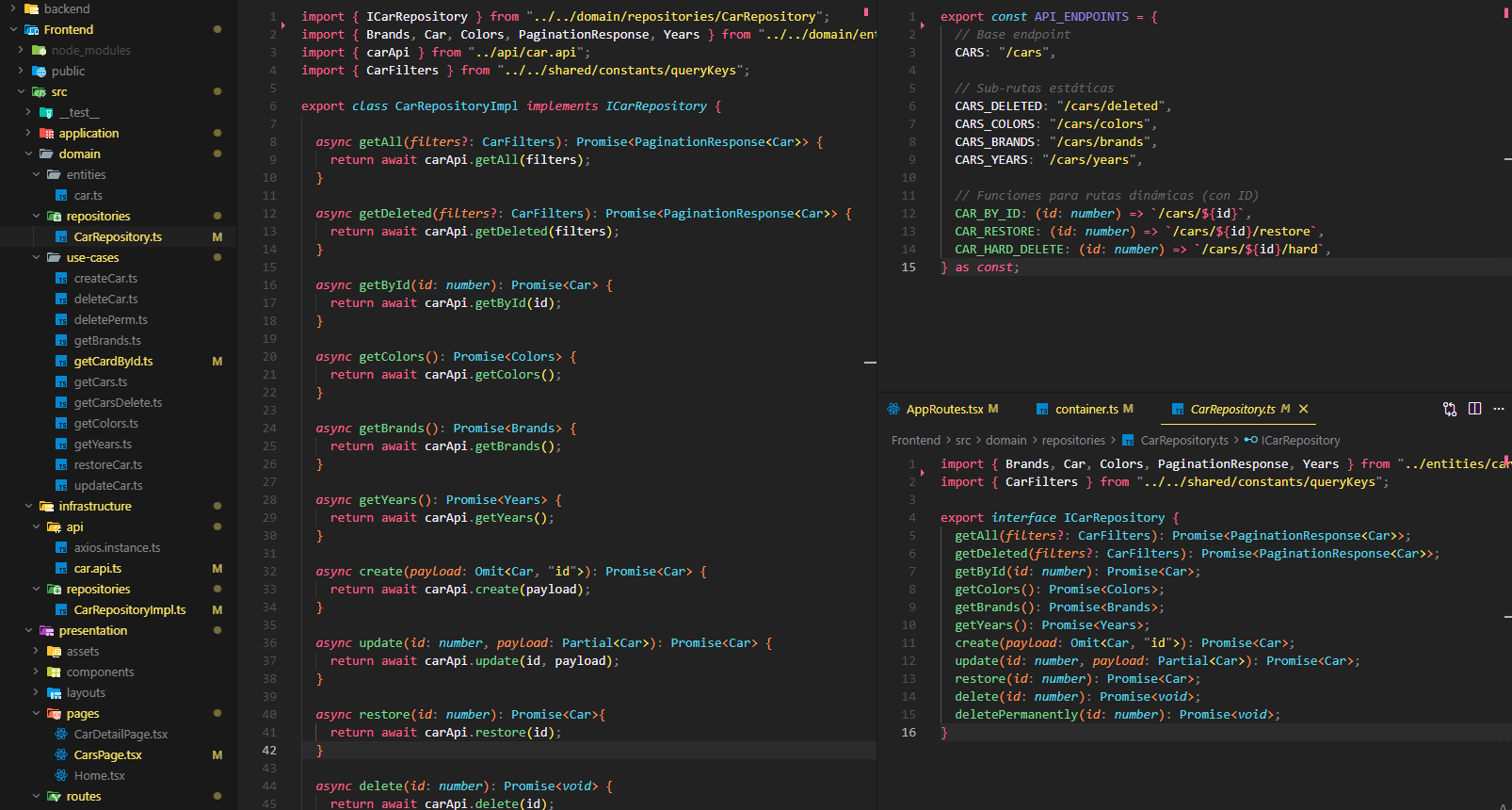 full stack project